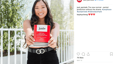 Just Periods 'New Normal' Instagram Update